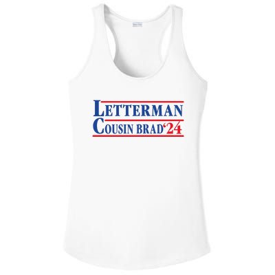 Letterman Cousin Brad 2024 Ladies PosiCharge Competitor Racerback Tank