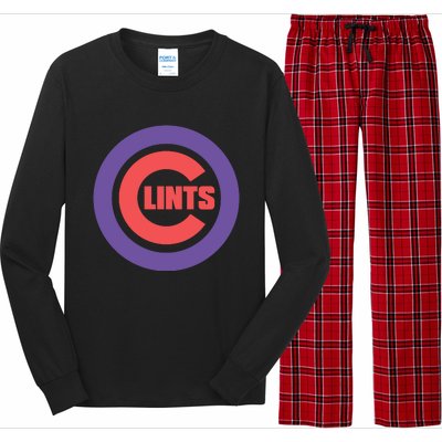 Limited Clints Big C Long Sleeve Pajama Set