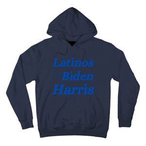 Latinos Con Biden Harris Tall Hoodie