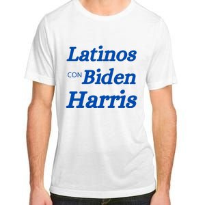 Latinos Con Biden Harris Adult ChromaSoft Performance T-Shirt