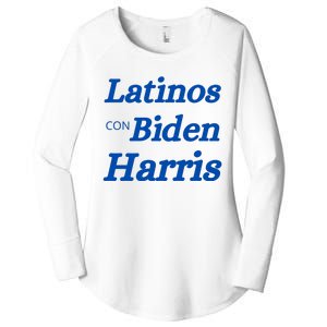 Latinos Con Biden Harris Women's Perfect Tri Tunic Long Sleeve Shirt