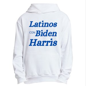 Latinos Con Biden Harris Urban Pullover Hoodie