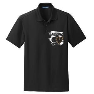 Leopard Cheetah Baseball Fan Baseball Player Dry Zone Grid Polo