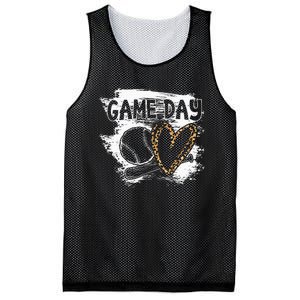 Leopard Cheetah Baseball Fan Baseball Player Mesh Reversible Basketball Jersey Tank