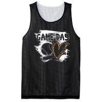 Leopard Cheetah Baseball Fan Baseball Player Mesh Reversible Basketball Jersey Tank