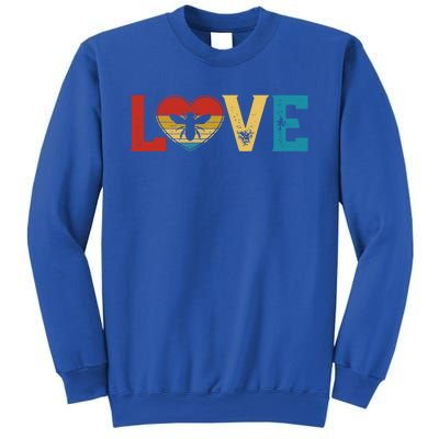 Love Cute Bee Lover Animals Heart Valentine's Day Cute Gift Sweatshirt