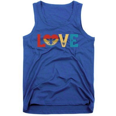 Love Cute Bee Lover Animals Heart Valentine's Day Cute Gift Tank Top