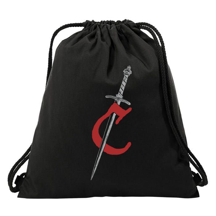 Limited Chrissy Costanza Dagger Drawstring Bag