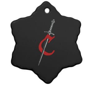 Limited Chrissy Costanza Dagger Ceramic Star Ornament