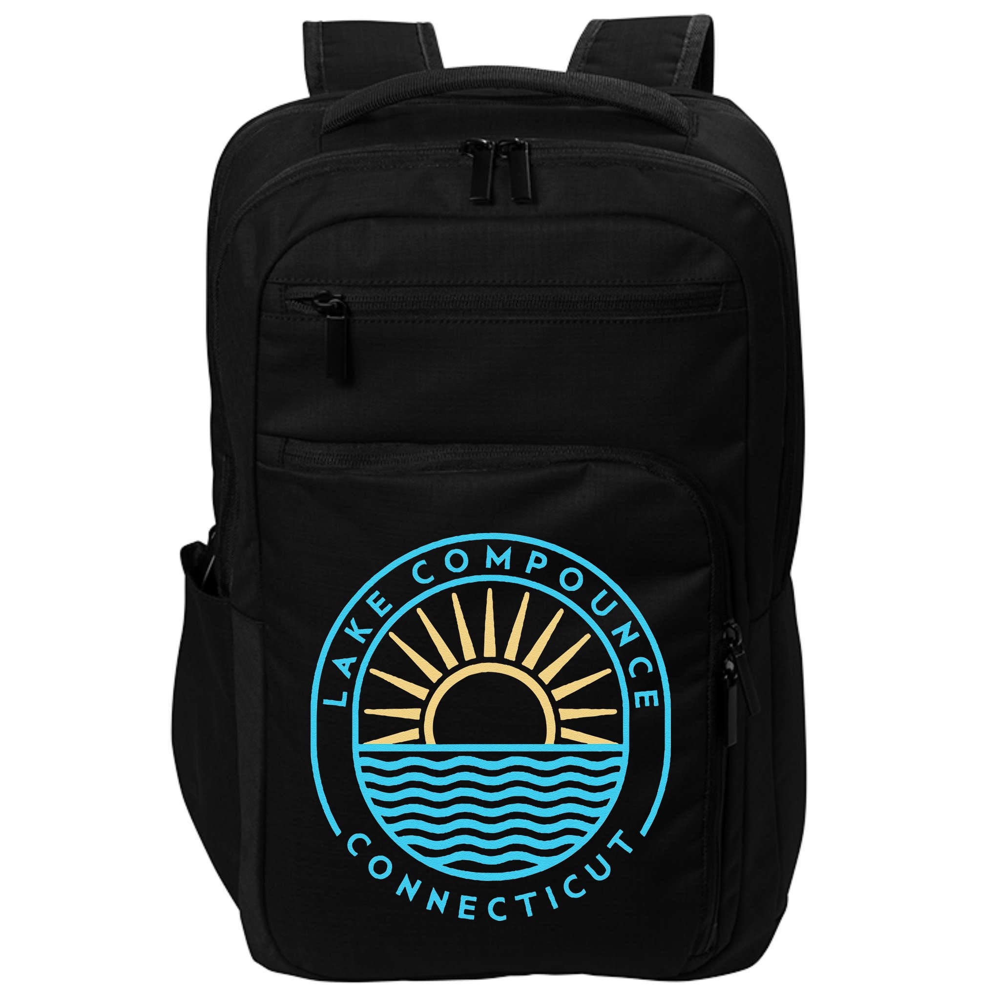 Lake Compounce Connecticut Outdoors Vintage Impact Tech Backpack