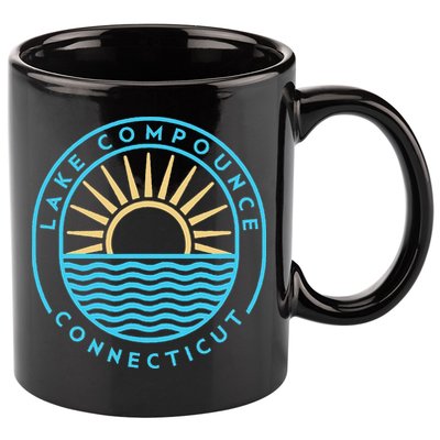 Lake Compounce Connecticut Outdoors Vintage 11oz C Handle Ceramic Mug