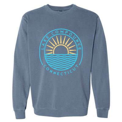 Lake Compounce Connecticut Outdoors Vintage Garment-Dyed Sweatshirt