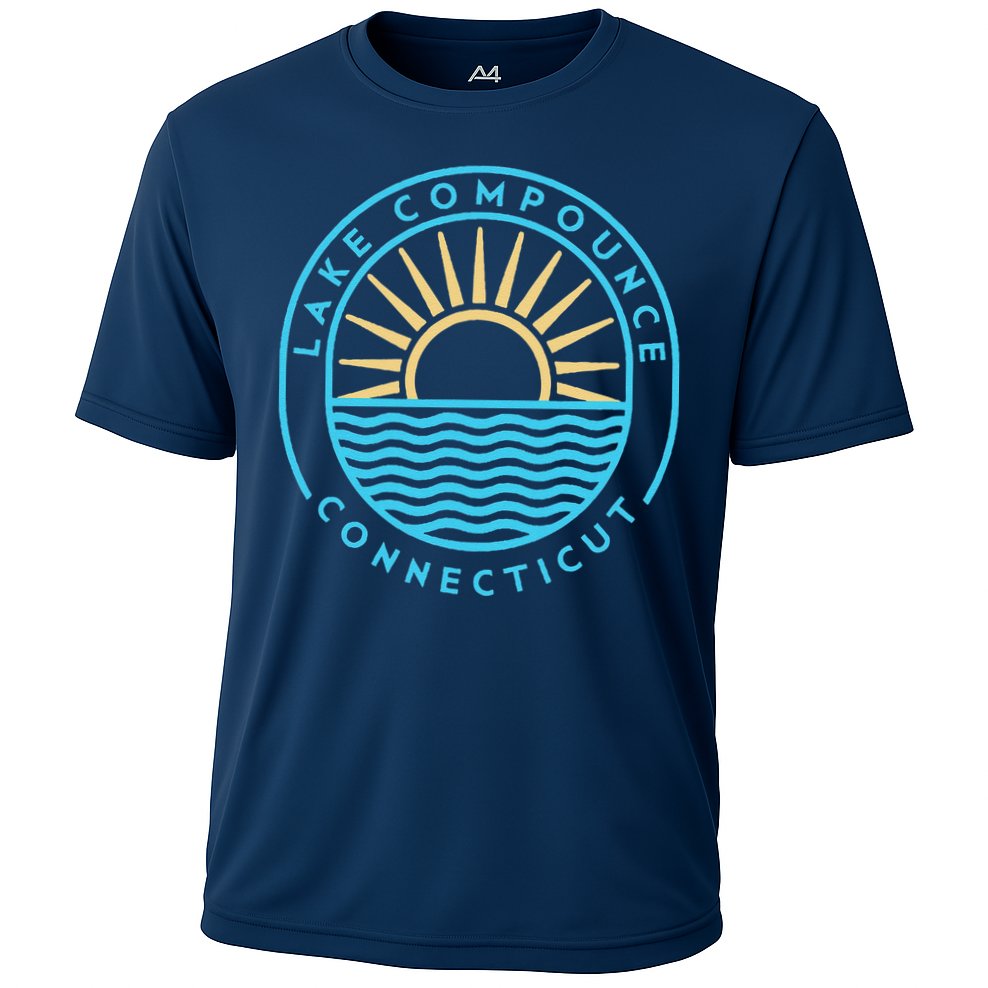 Lake Compounce Connecticut Outdoors Vintage Performance Shirt
