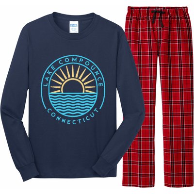 Lake Compounce Connecticut Outdoors Vintage Long Sleeve Pajama Set