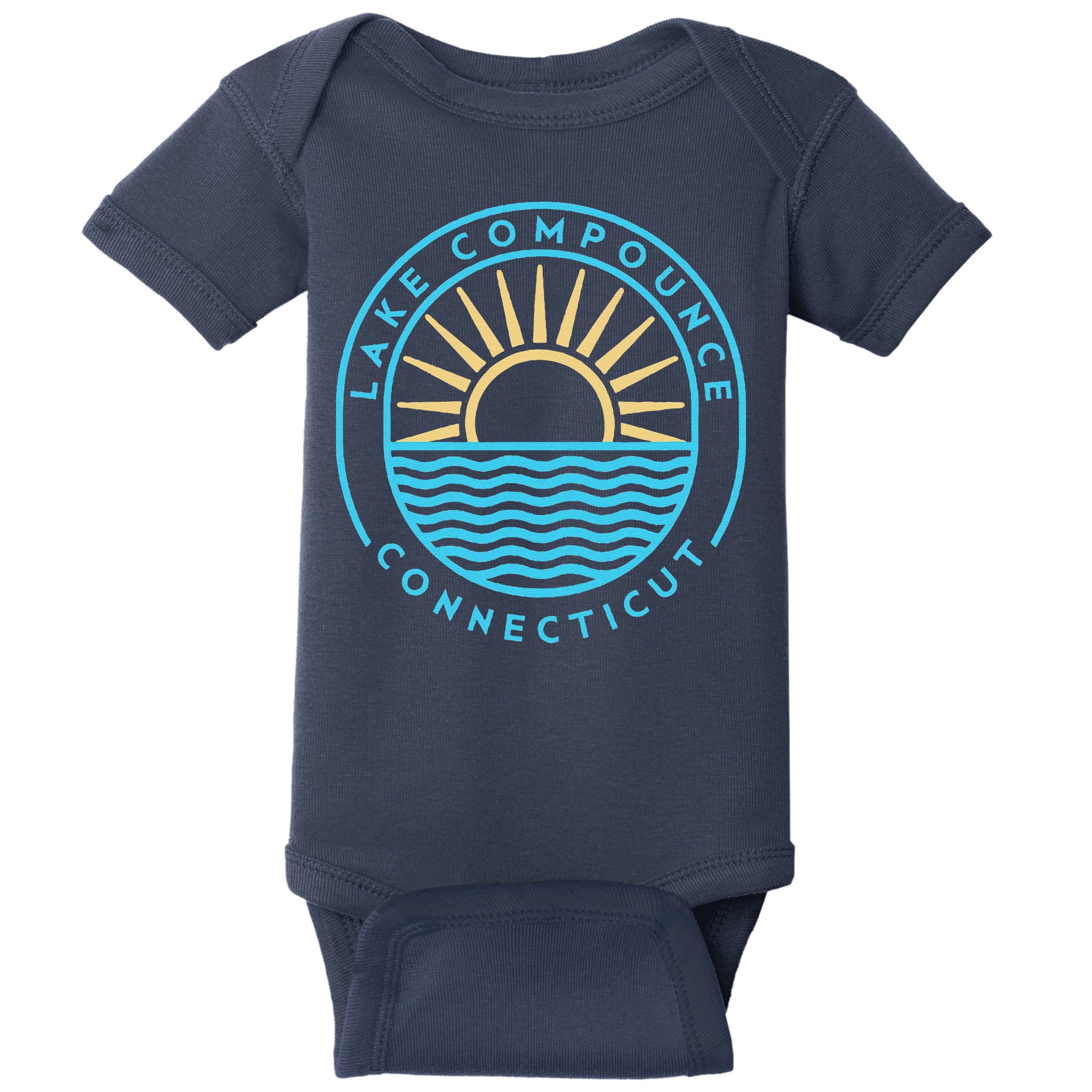 Lake Compounce Connecticut Outdoors Vintage Baby Bodysuit