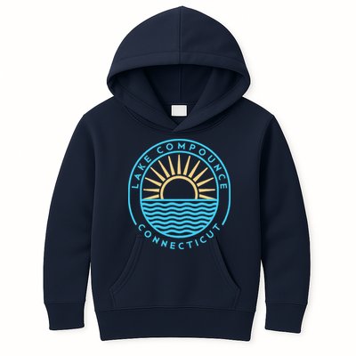 Lake Compounce Connecticut Outdoors Vintage Kids Hoodie