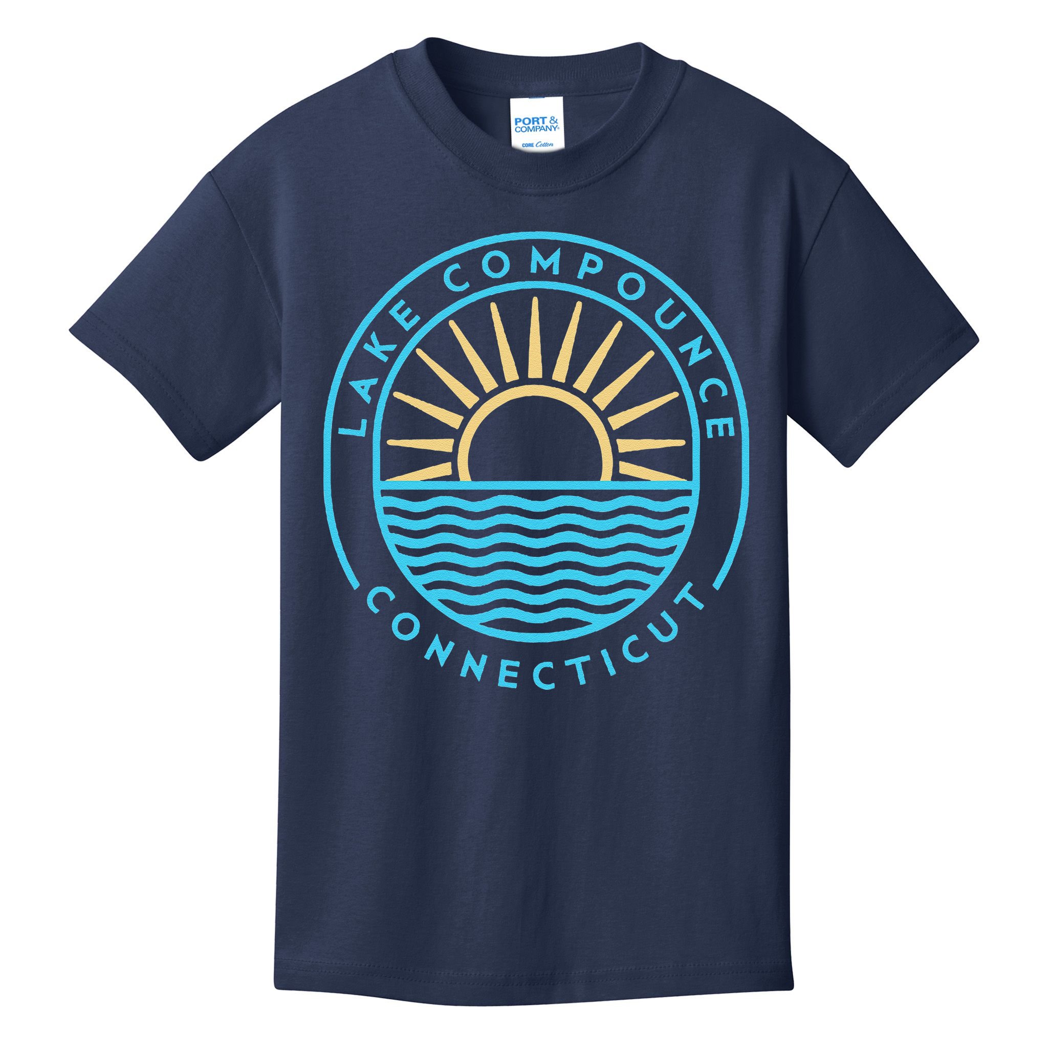 Lake Compounce Connecticut Outdoors Vintage Kids T-Shirt