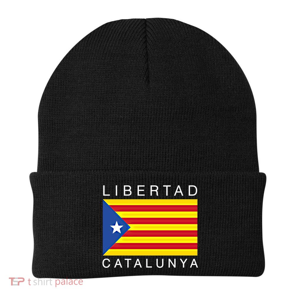 Libertad Catalunya Catalan Catalonia Independence Espana Gift Beanie