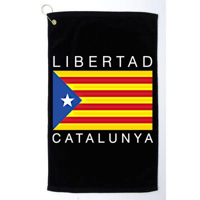 Libertad Catalunya Catalan Catalonia Independence Espana Gift Golf Towel
