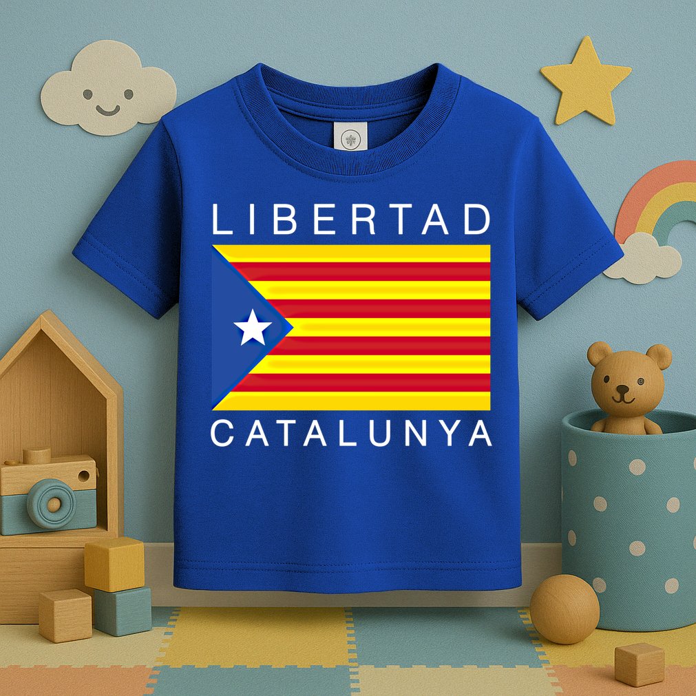 Libertad Catalunya Catalan Catalonia Independence Espana Gift Toddler T-Shirt