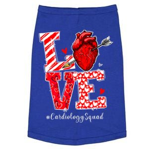 Love Cardiology Cardiologist Cardiac Nurse Valentines Day Doggie Tank