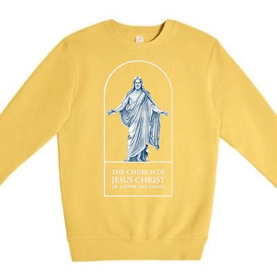 LDS Church Church Of Jesus Christ Logo Mormons Premium Crewneck Sweatshirt