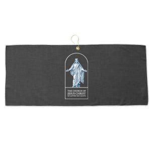 LDS Church Church Of Jesus Christ Logo Mormons Large Microfiber Waffle Golf Towel