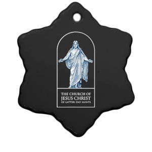 LDS Church Church Of Jesus Christ Logo Mormons Ceramic Star Ornament