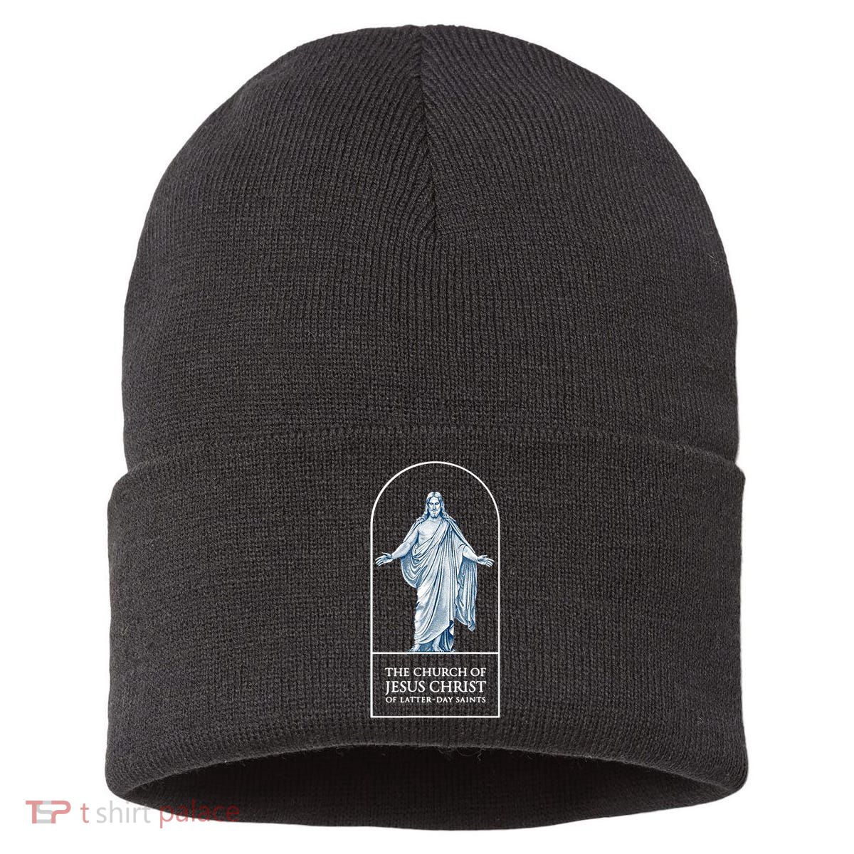 LDS Church Church Of Jesus Christ Logo Mormons Sustainable Knit Beanie