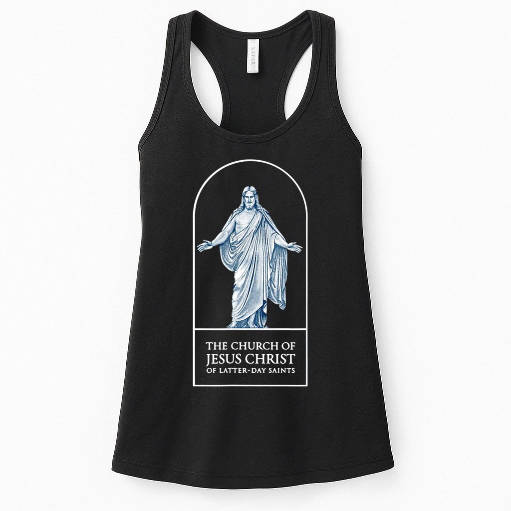 LDS Church Church Of Jesus Christ Logo Mormons Womens Tank Top