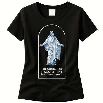 LDS Church Church Of Jesus Christ Logo Mormons Womens T-Shirt