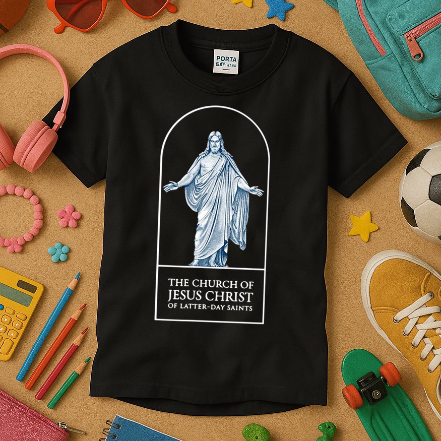 LDS Church Church Of Jesus Christ Logo Mormons Kids T-Shirt