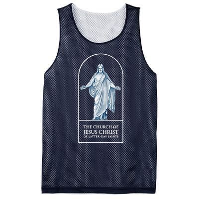 LDS Church Church Of Jesus Christ Logo Mormons Mesh Reversible Basketball Jersey Tank