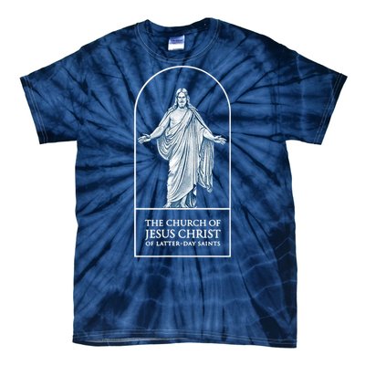 LDS Church Church Of Jesus Christ Logo Mormons Tie-Dye T-Shirt