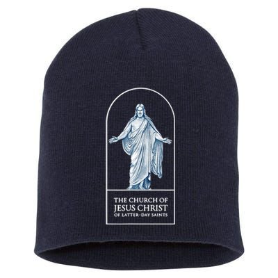 LDS Church Church Of Jesus Christ Logo Mormons Short Acrylic Beanie