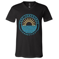 Lake Compounce Connecticut Outdoors V-Neck T-Shirt