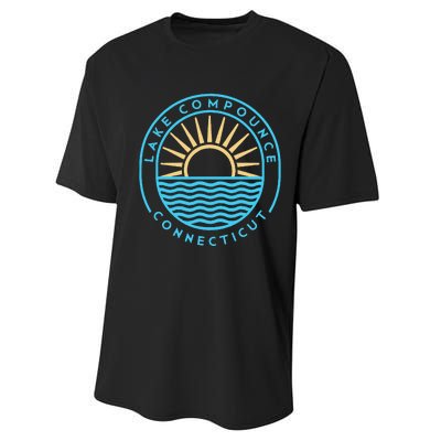 Lake Compounce Connecticut Outdoors Performance Sprint T-Shirt