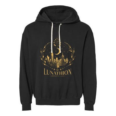 Lunathion Crescent City Garment-Dyed Fleece Hoodie