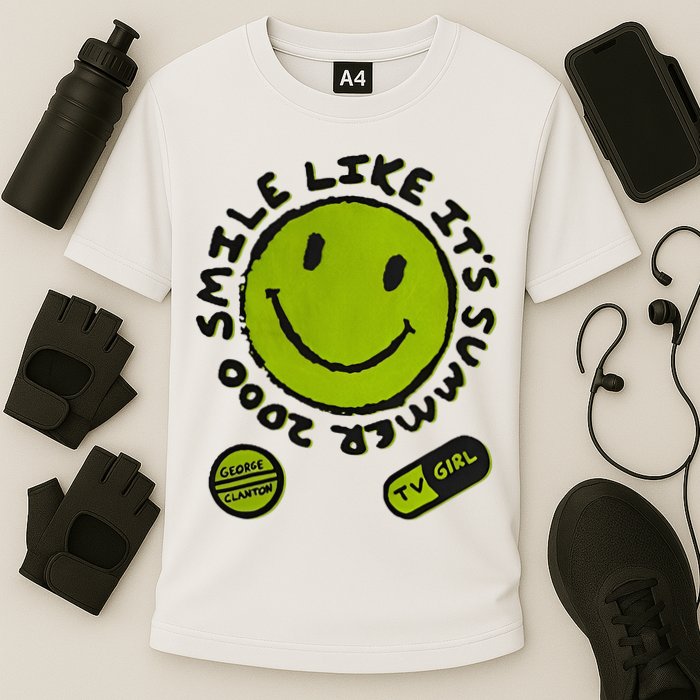 L Color Changing Smile Like It’S Summer 2000 Performance Shirt