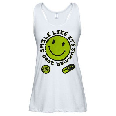 L Color Changing Smile Like It’S Summer 2000 Ladies Essential Flowy Tank