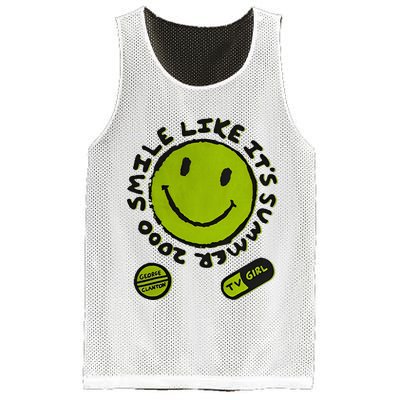 L Color Changing Smile Like It’S Summer 2000 Mesh Reversible Basketball Jersey Tank