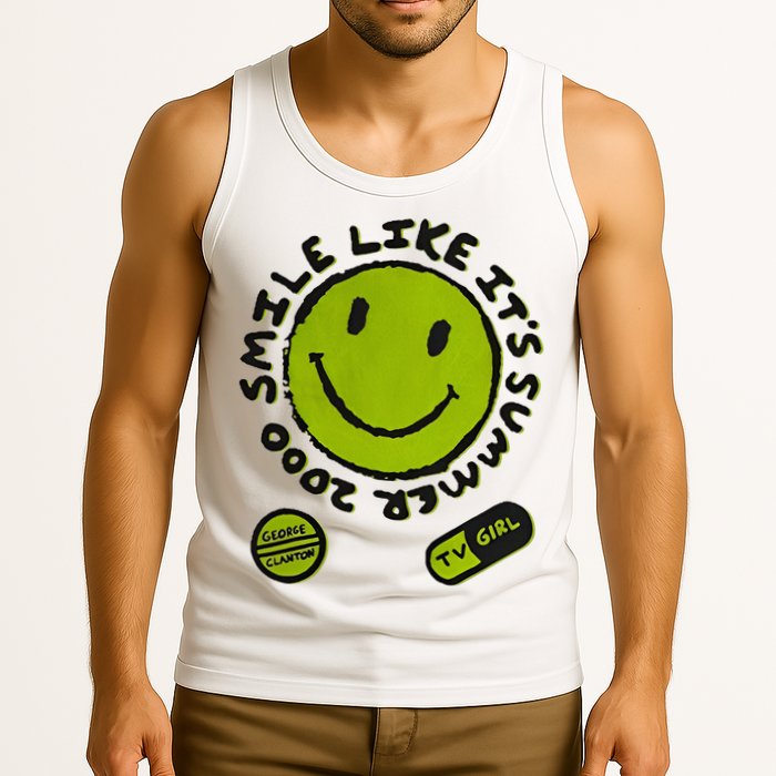 L Color Changing Smile Like It’S Summer 2000 Tank Top