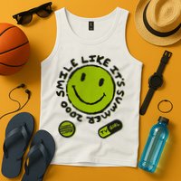 L Color Changing Smile Like It’S Summer 2000 Tank Top