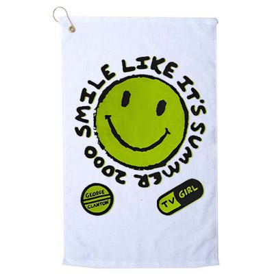 L Color Changing Smile Like It’S Summer 2000 Golf Towel