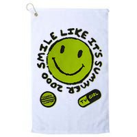 L Color Changing Smile Like It’S Summer 2000 Golf Towel