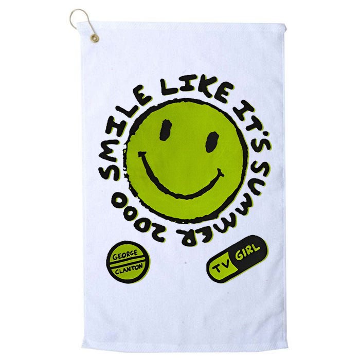 L Color Changing Smile Like It’S Summer 2000 Golf Towel