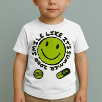 L Color Changing Smile Like It’S Summer 2000 Toddler T-Shirt