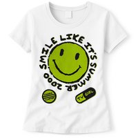 L Color Changing Smile Like It’S Summer 2000 Womens T-Shirt