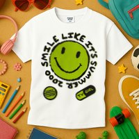L Color Changing Smile Like It’S Summer 2000 Kids T-Shirt