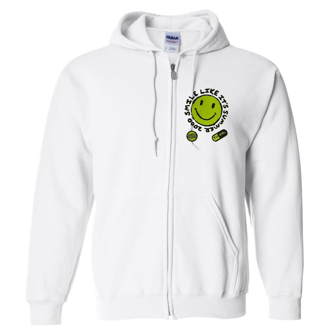 L Color Changing Smile Like It’S Summer 2000 Full Zip Hoodie